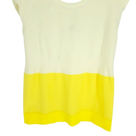 adidas Stella McCartney Barricade T-Shirt Tennis core Golfcore Yellow Seamless M - Picture 15 of 15